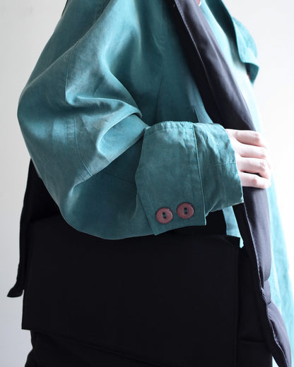 ★Used / MOLESKIN HALF TRENCH COAT