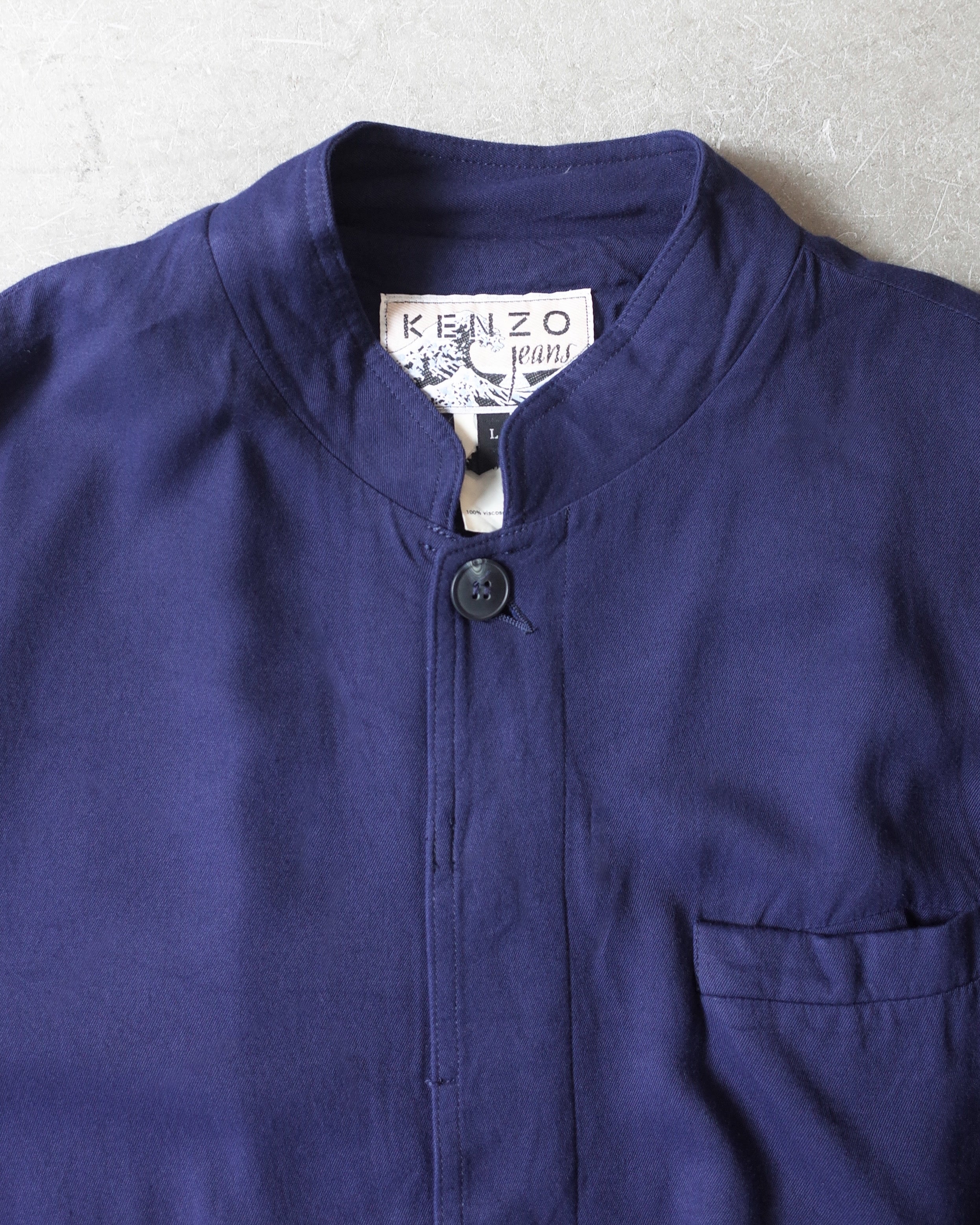 Used / KENZO jeans STAND COLLAR WORK JACKET