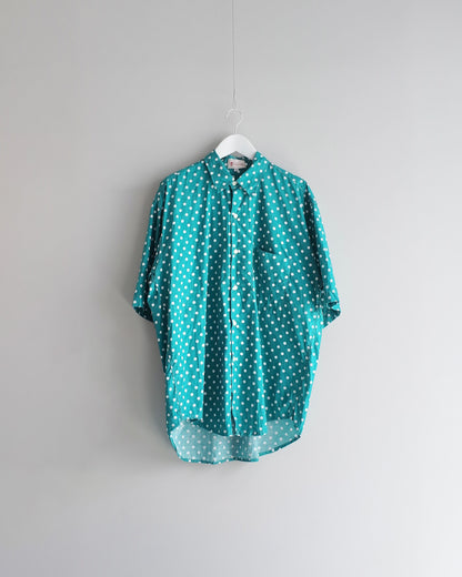 Used / HALF SLEEVE DOT SHIRT