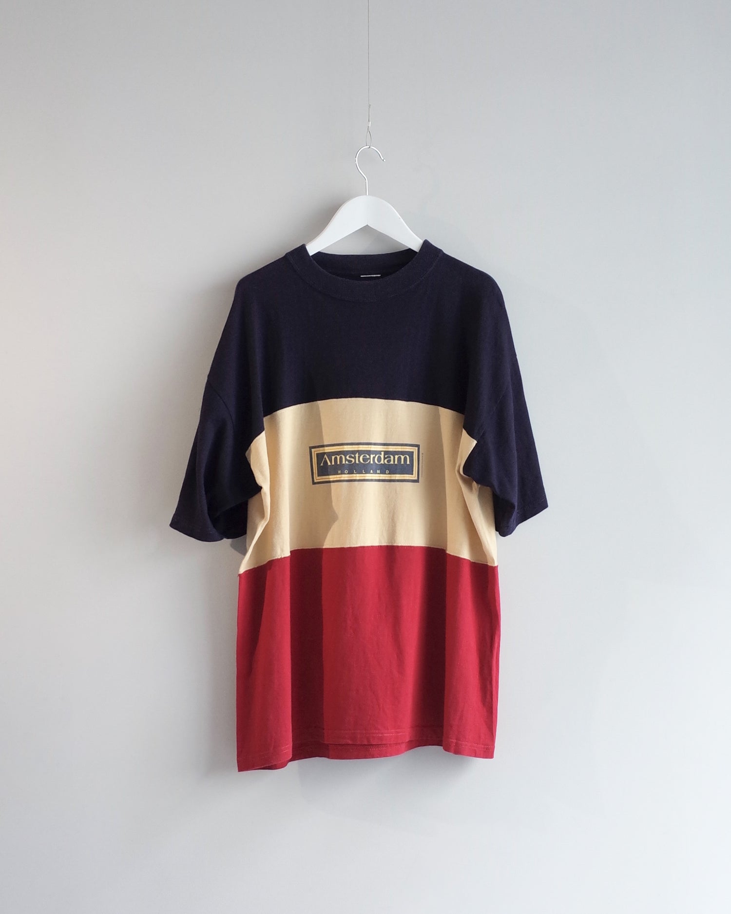Used / PANEL BOARDER T-SHIRT