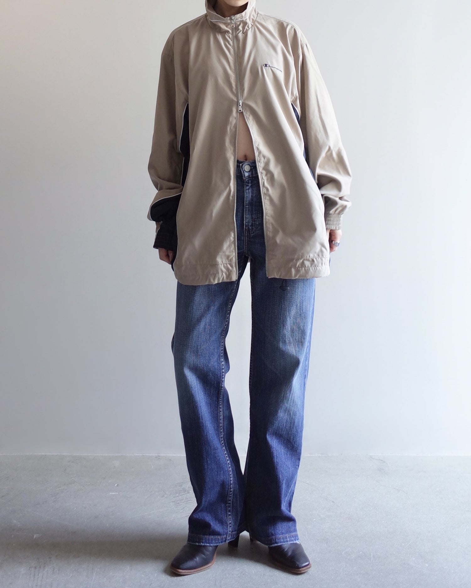 ★Used / champion DOUBLE ZIP TRACK JACKET