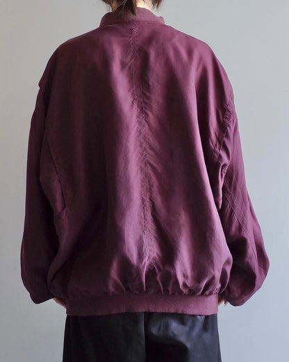 Used / SILK ZIPUP BLOUSON
