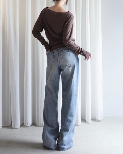 TOR別注 DRAPE LONG SLEEVE TEE