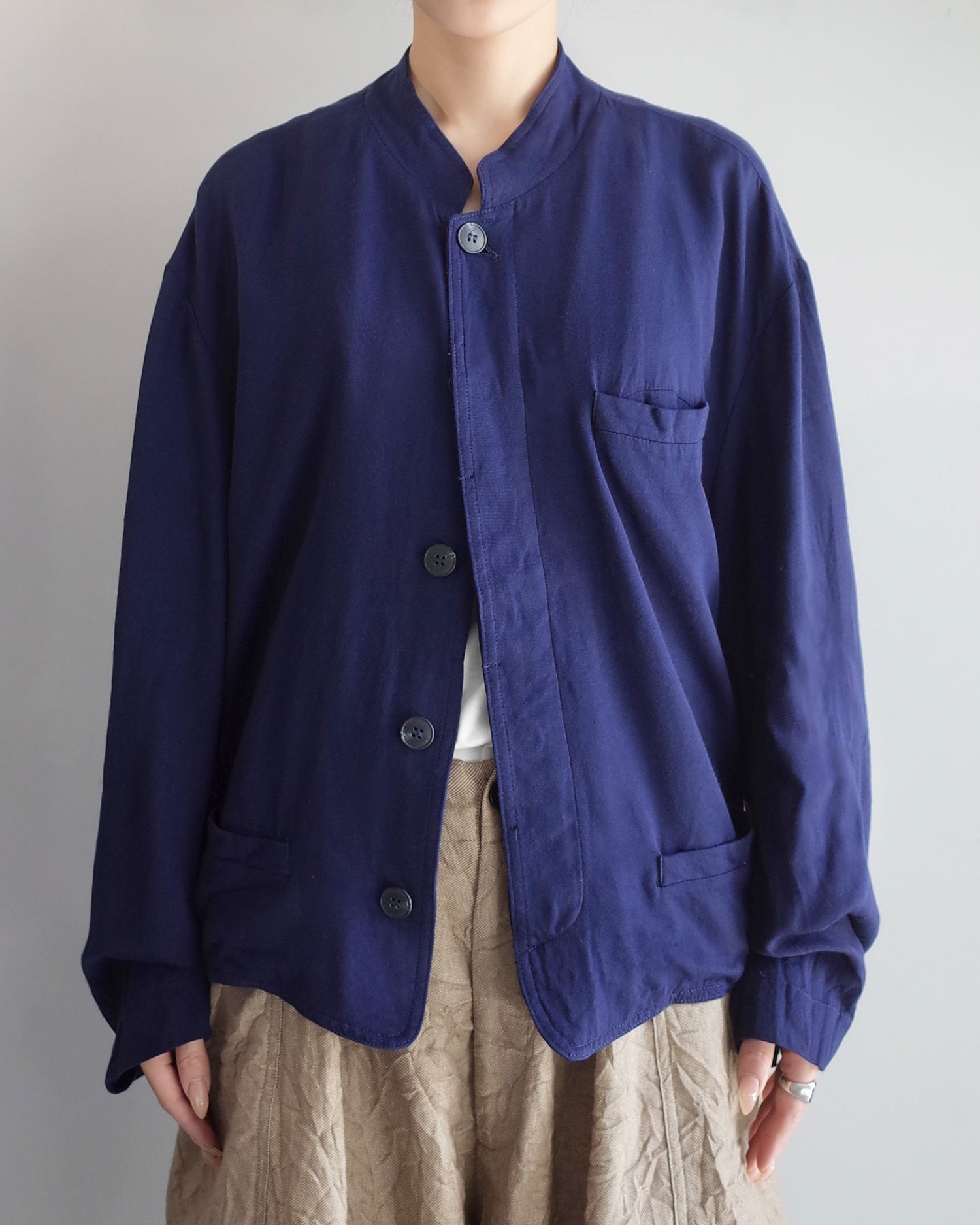 Used / KENZO jeans STAND COLLAR WORK JACKET
