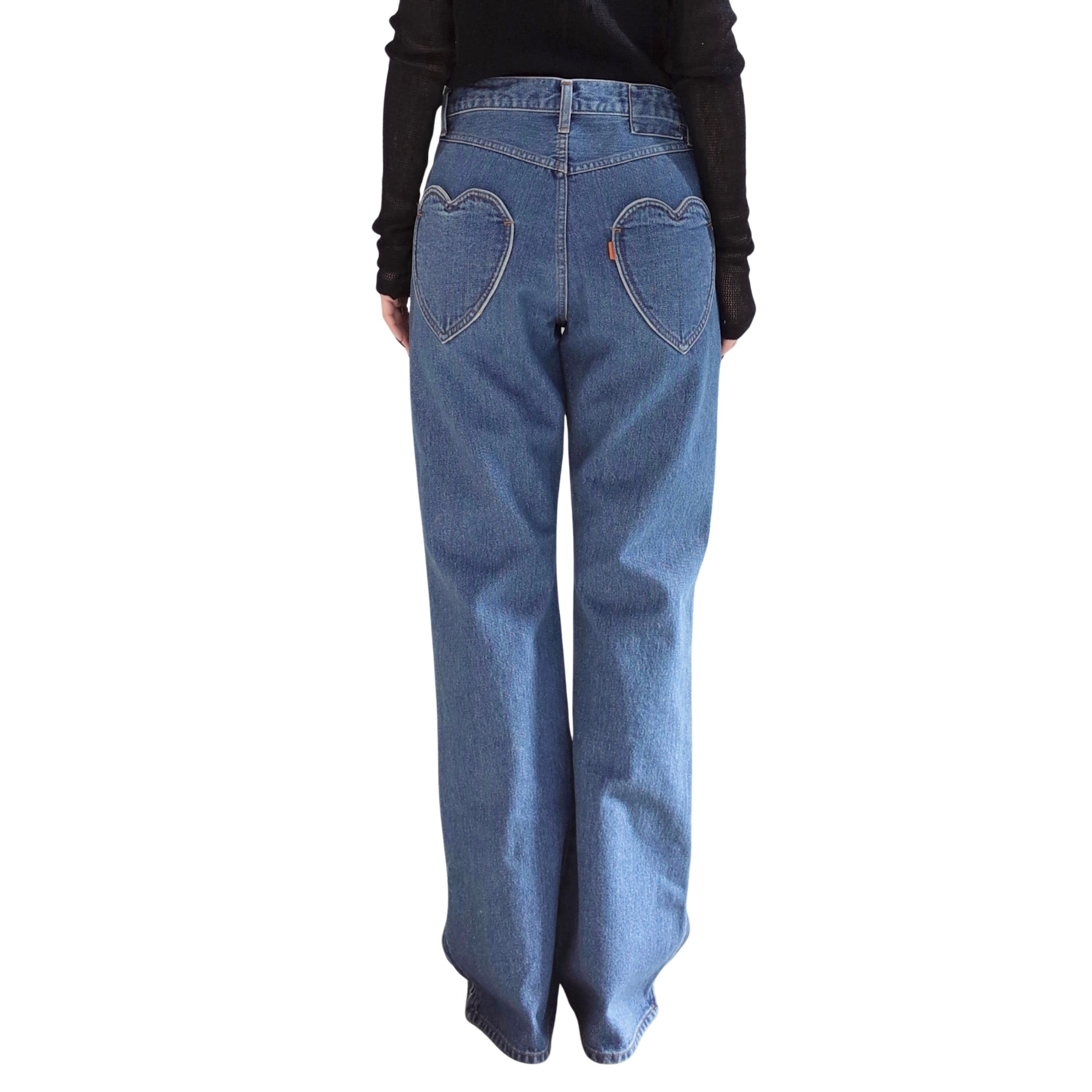 BOOTS CUT SIDE ZIP JEANS