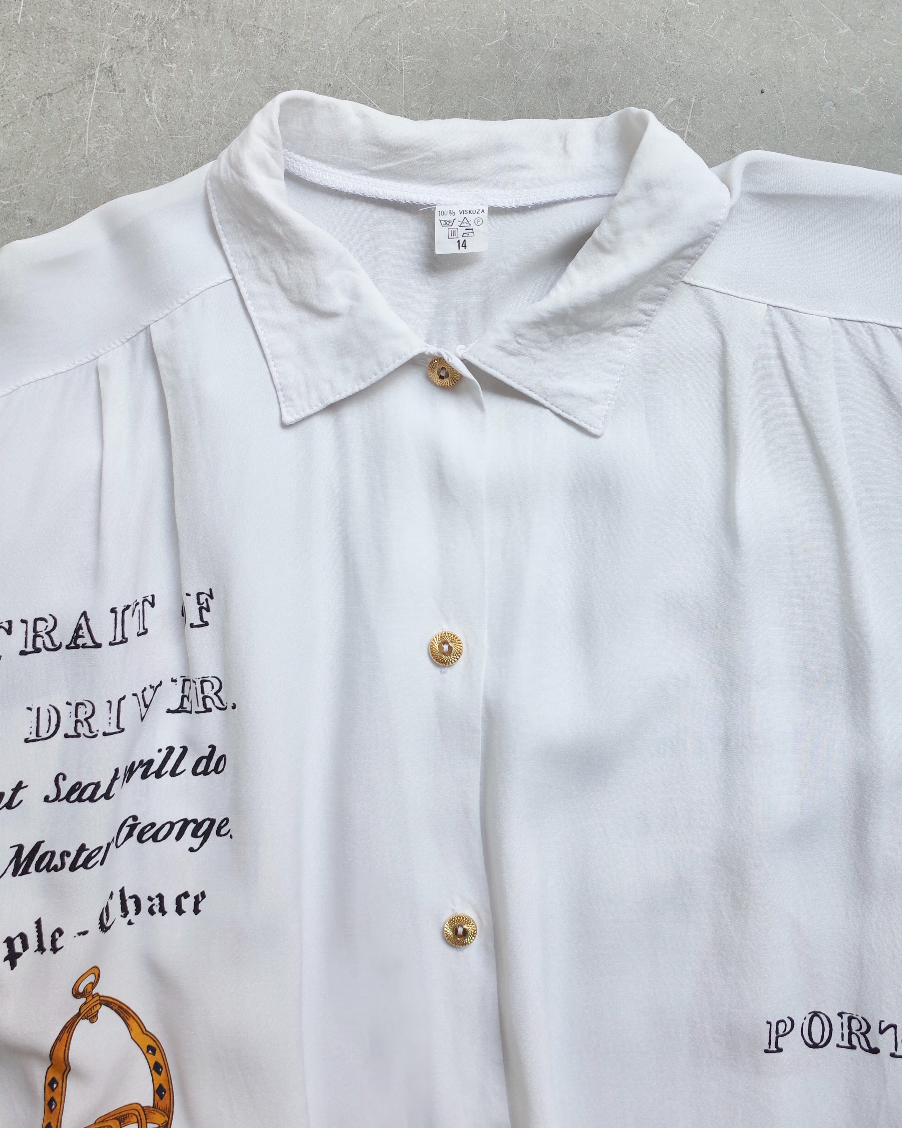 Used / PRINTED HALF SLEEVE SHIRT
