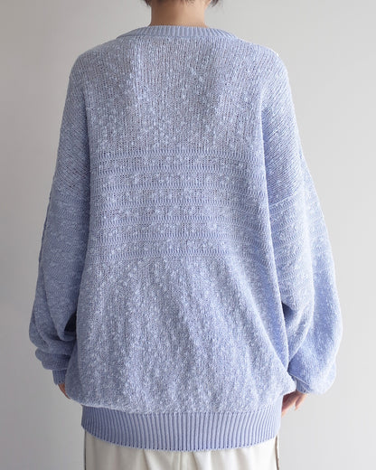 Used / V NECK KNIT PULLOVER