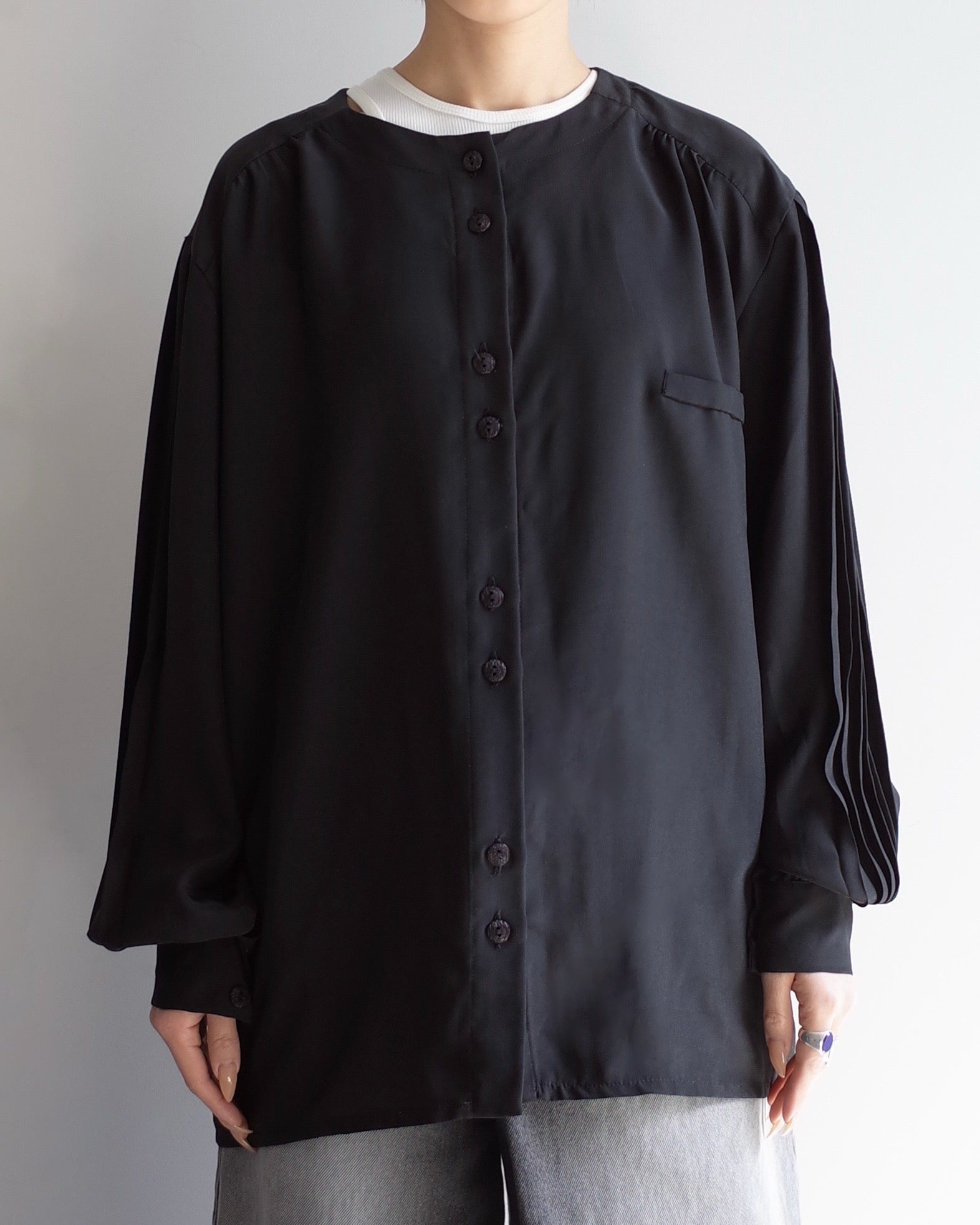 Used / VOLUME SLEEVE SHIRT