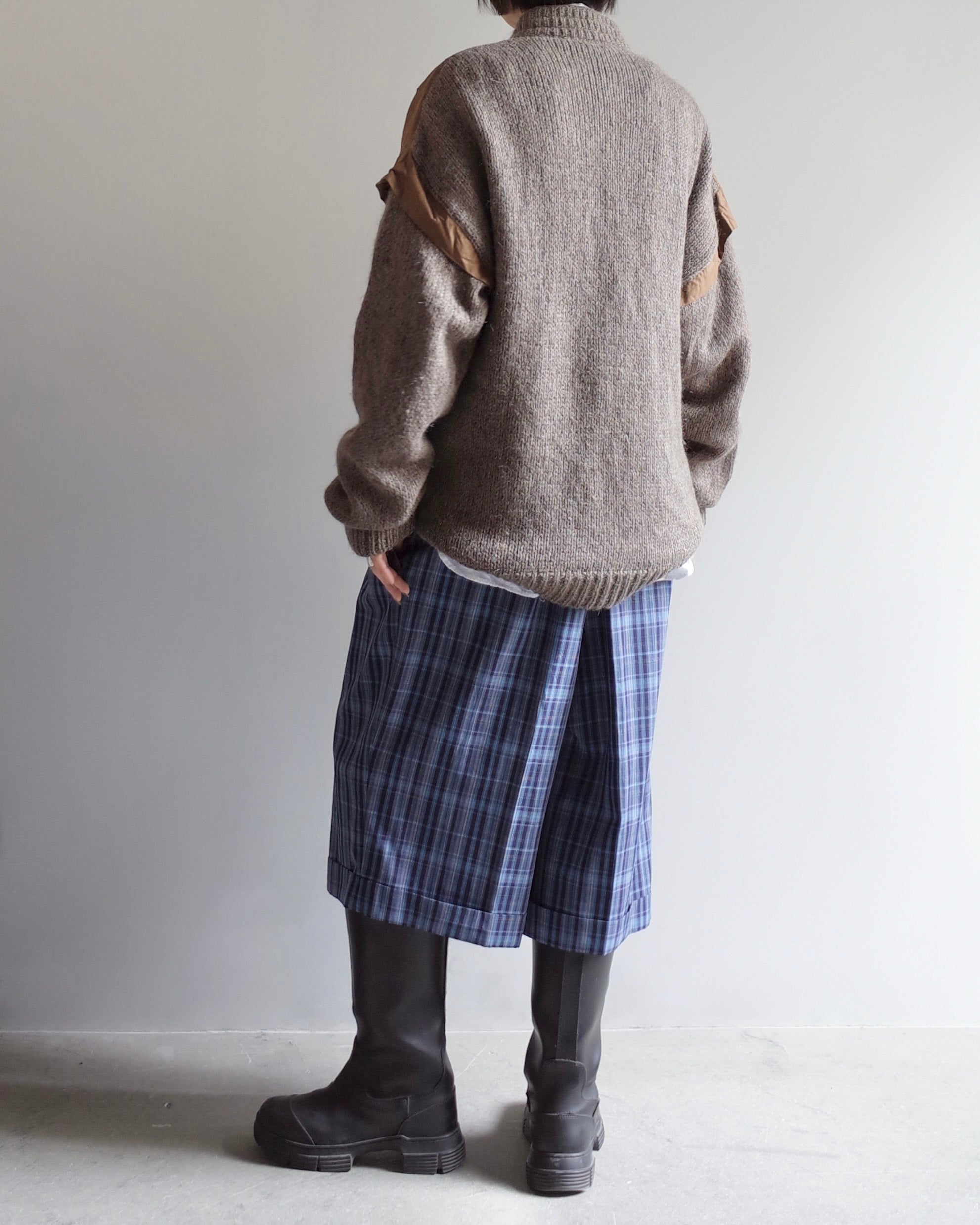 Used / ZIP UP KNIT JACKET