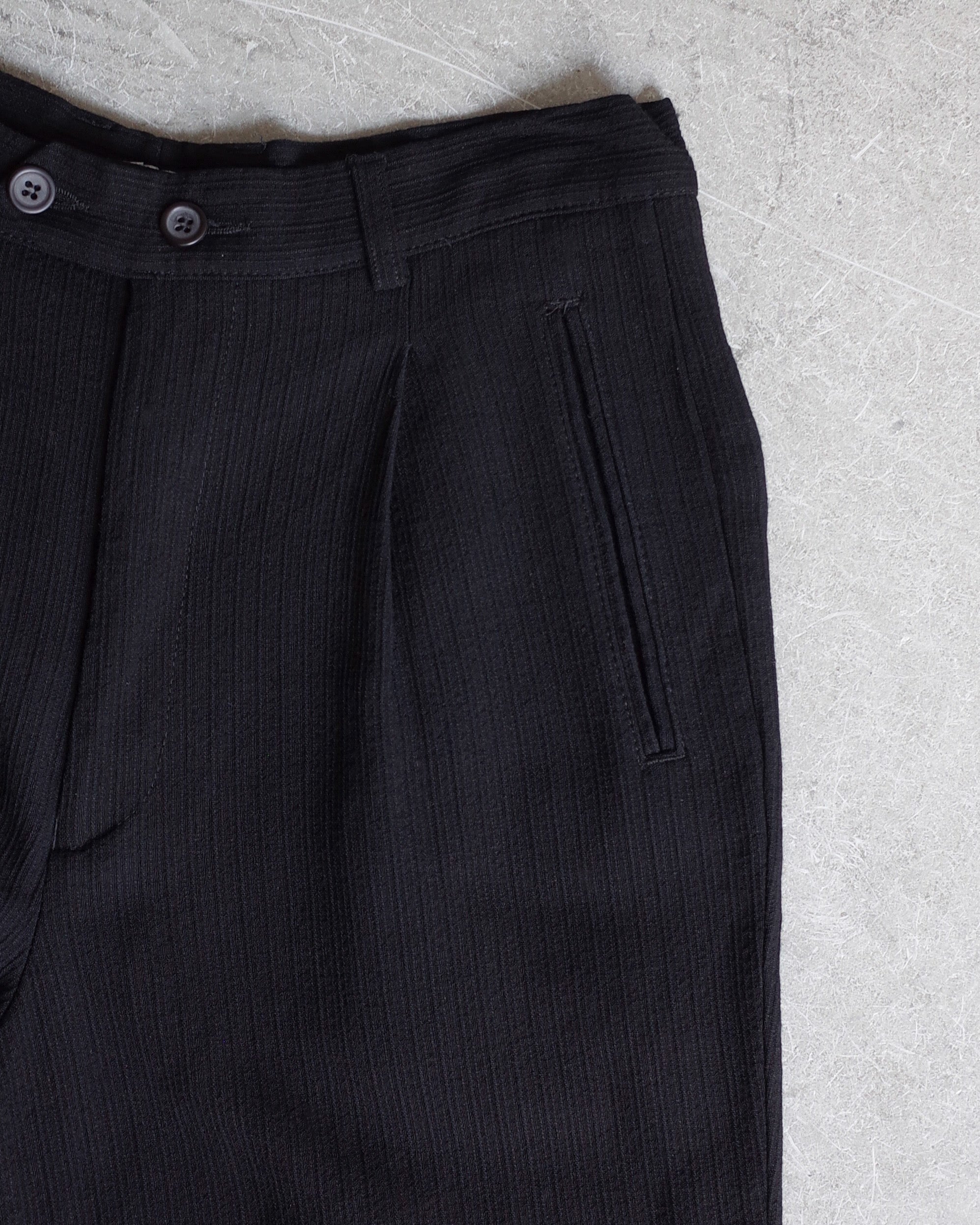Used  / JAGUARED TAPERED PANTS