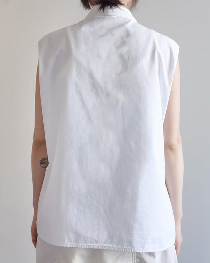 Used / SLEEVELESS LACE SHIRT