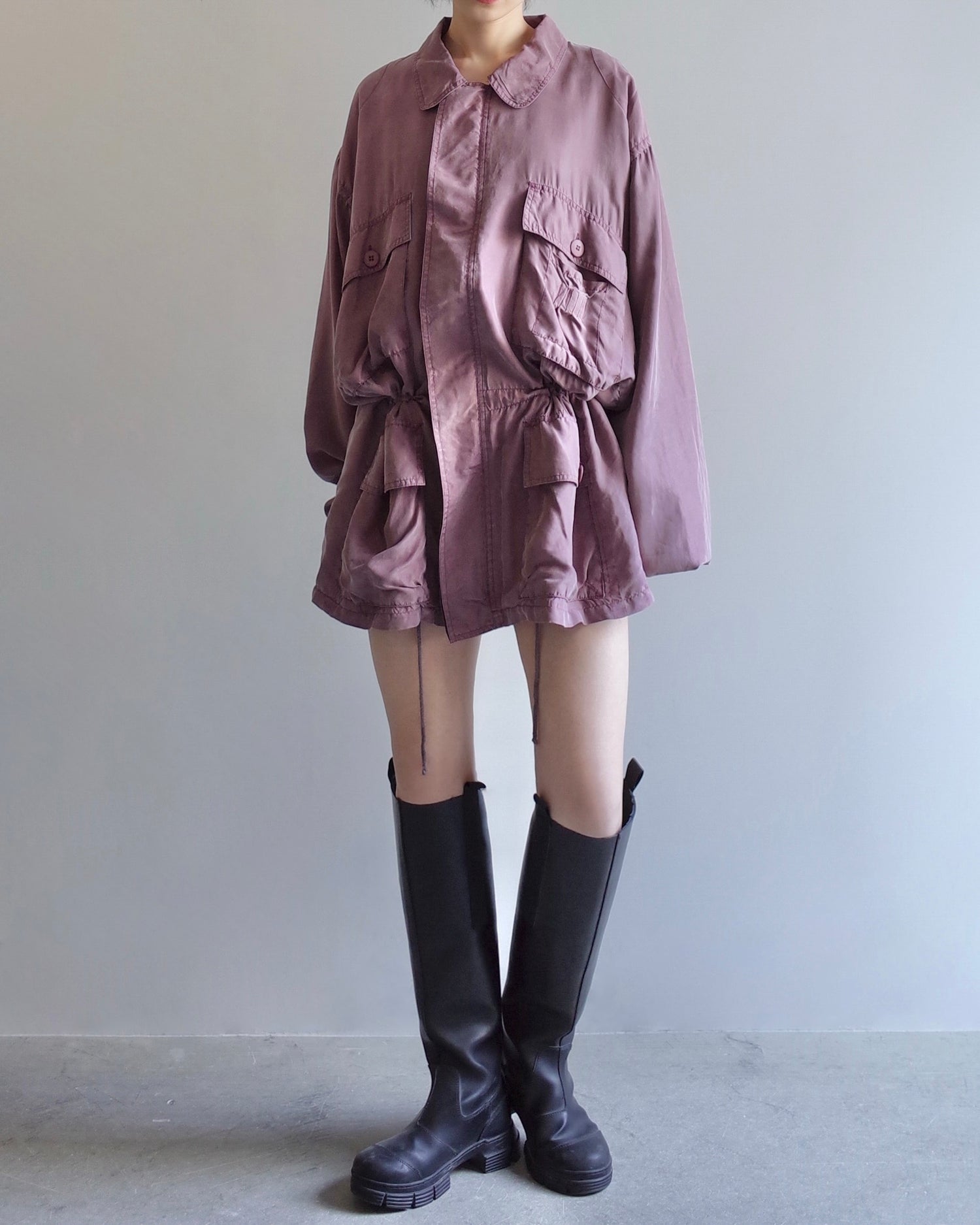 Used / SILK BLOUSON