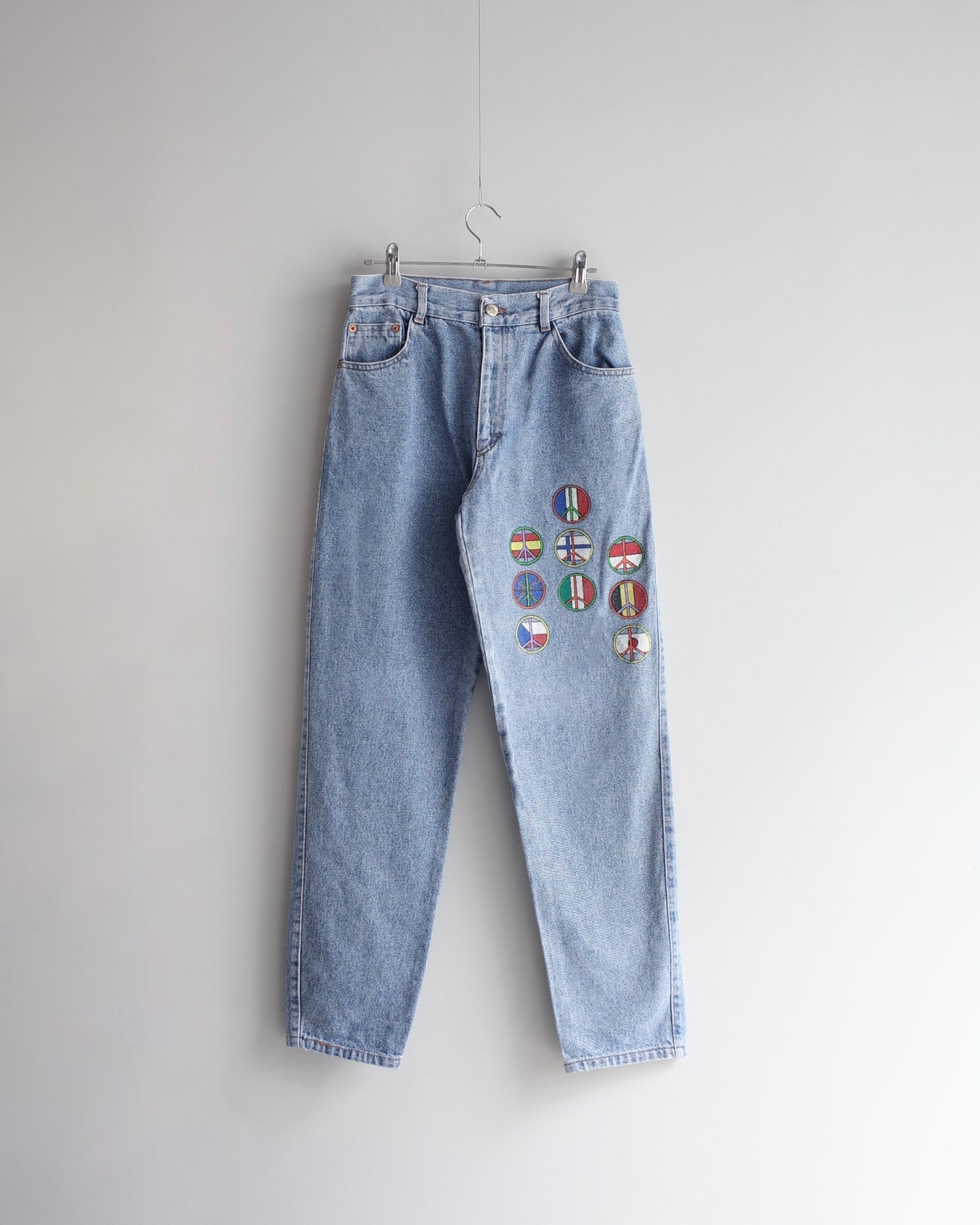 Used  / TAPERED DENIM PANTS