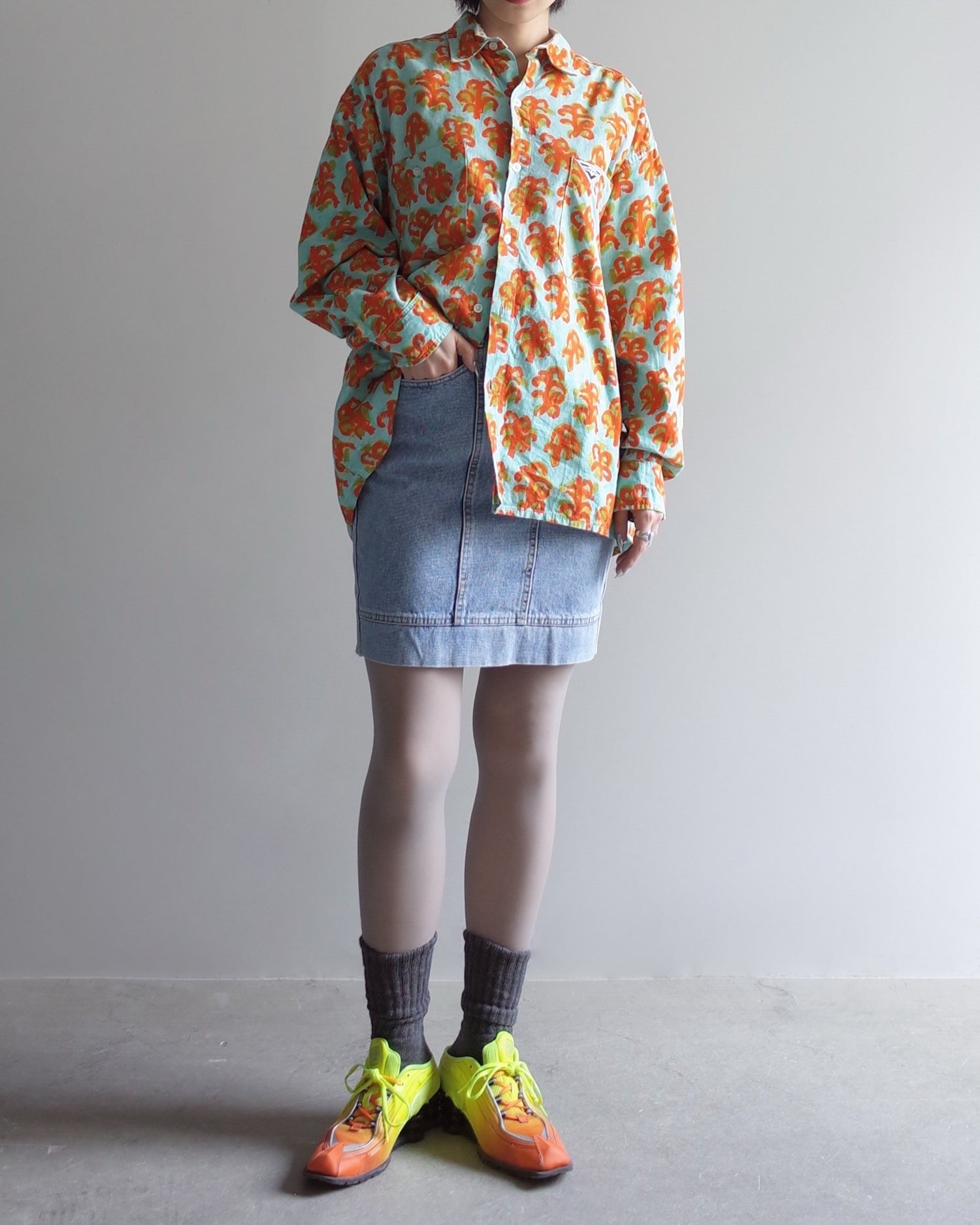 Used  / DENIM SKIRT