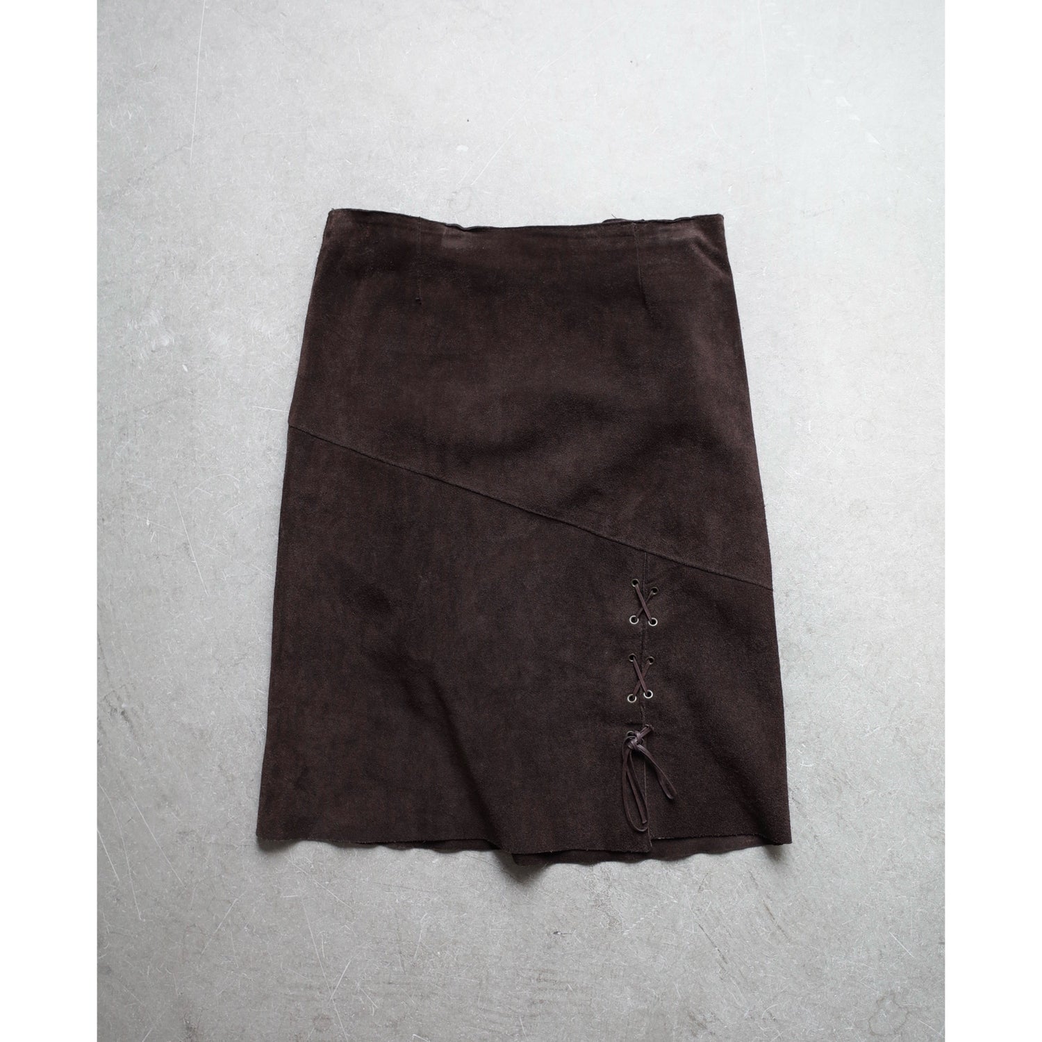 Used / LEATHER SKIRT