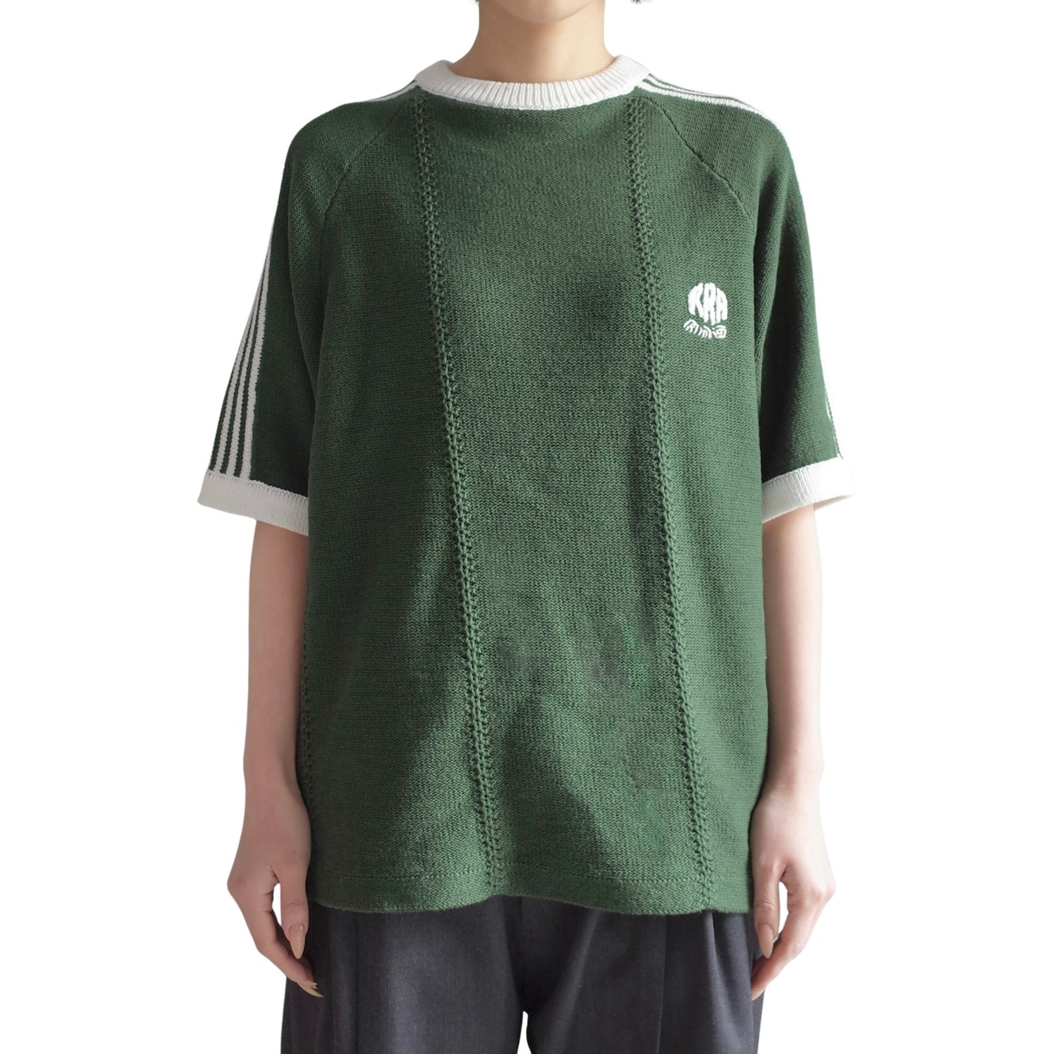KNITTED TRAINING T-SHIRT