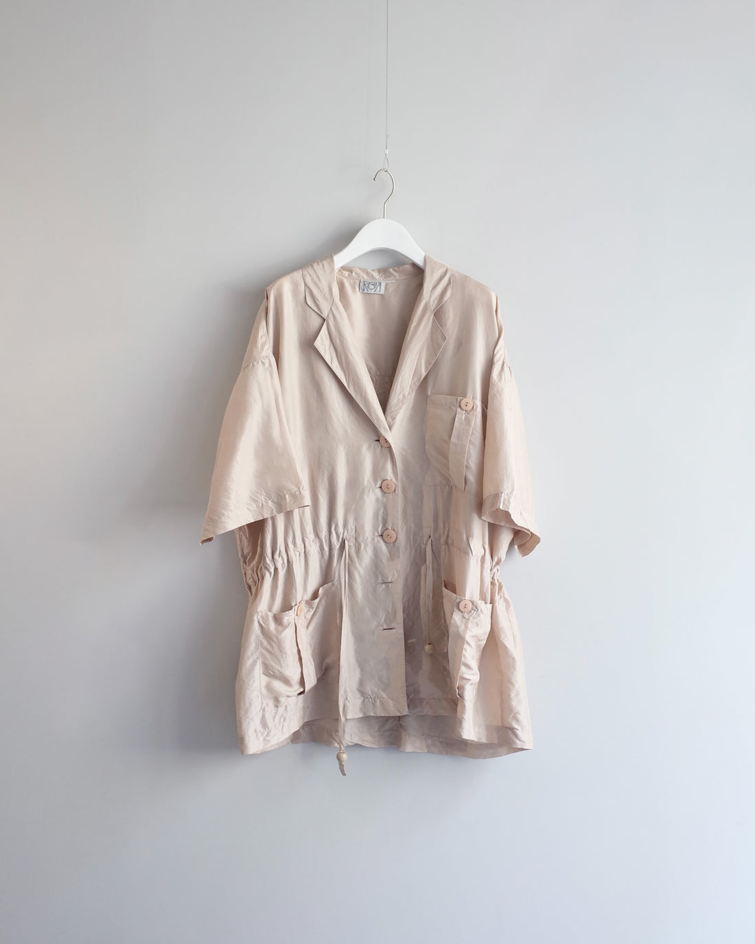 Used / SILK SHORT SLEEVE JACKET