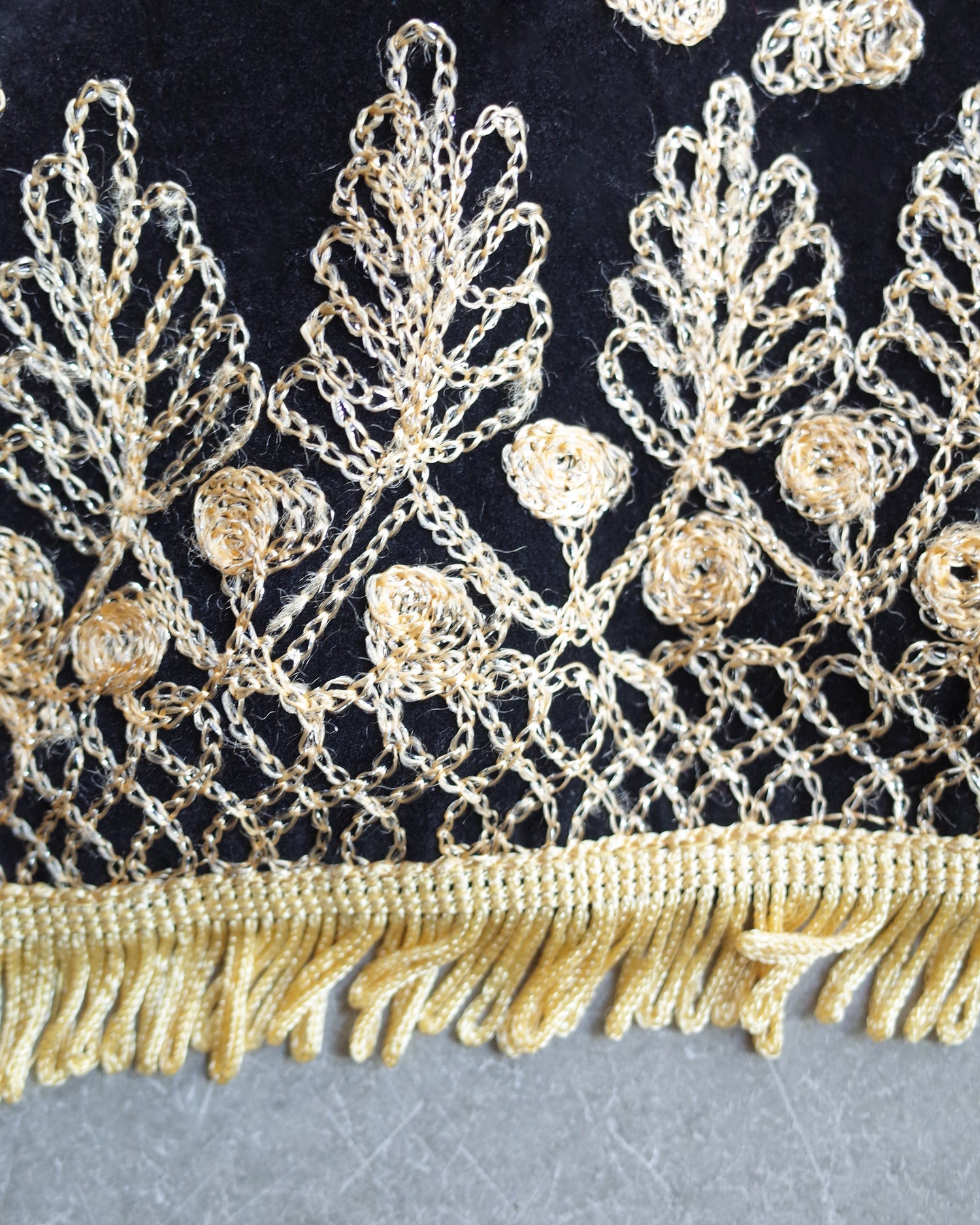 Used / CAFTAN PONCHO