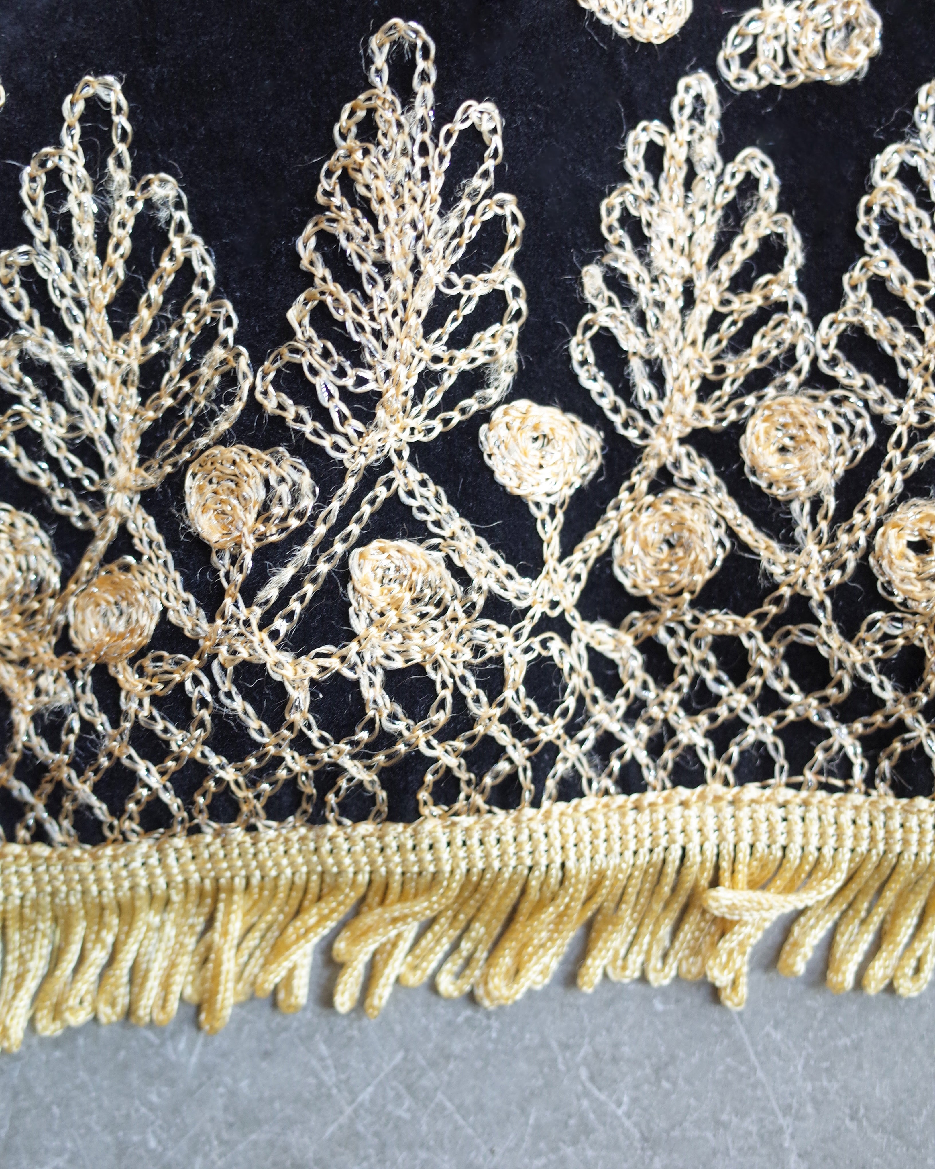 Used / CAFTAN PONCHO