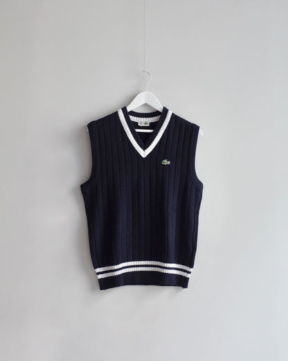 Used / 70s Lacoste KNIT VEST
