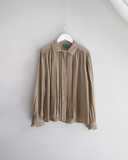 Used / BOW TIE SILK BLOUSE