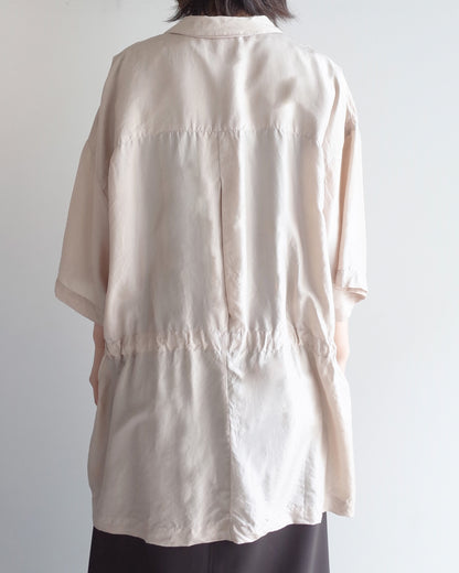 Used / SILK SHORT SLEEVE JACKET