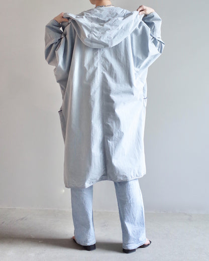 Used / HOODED COTTON COAT