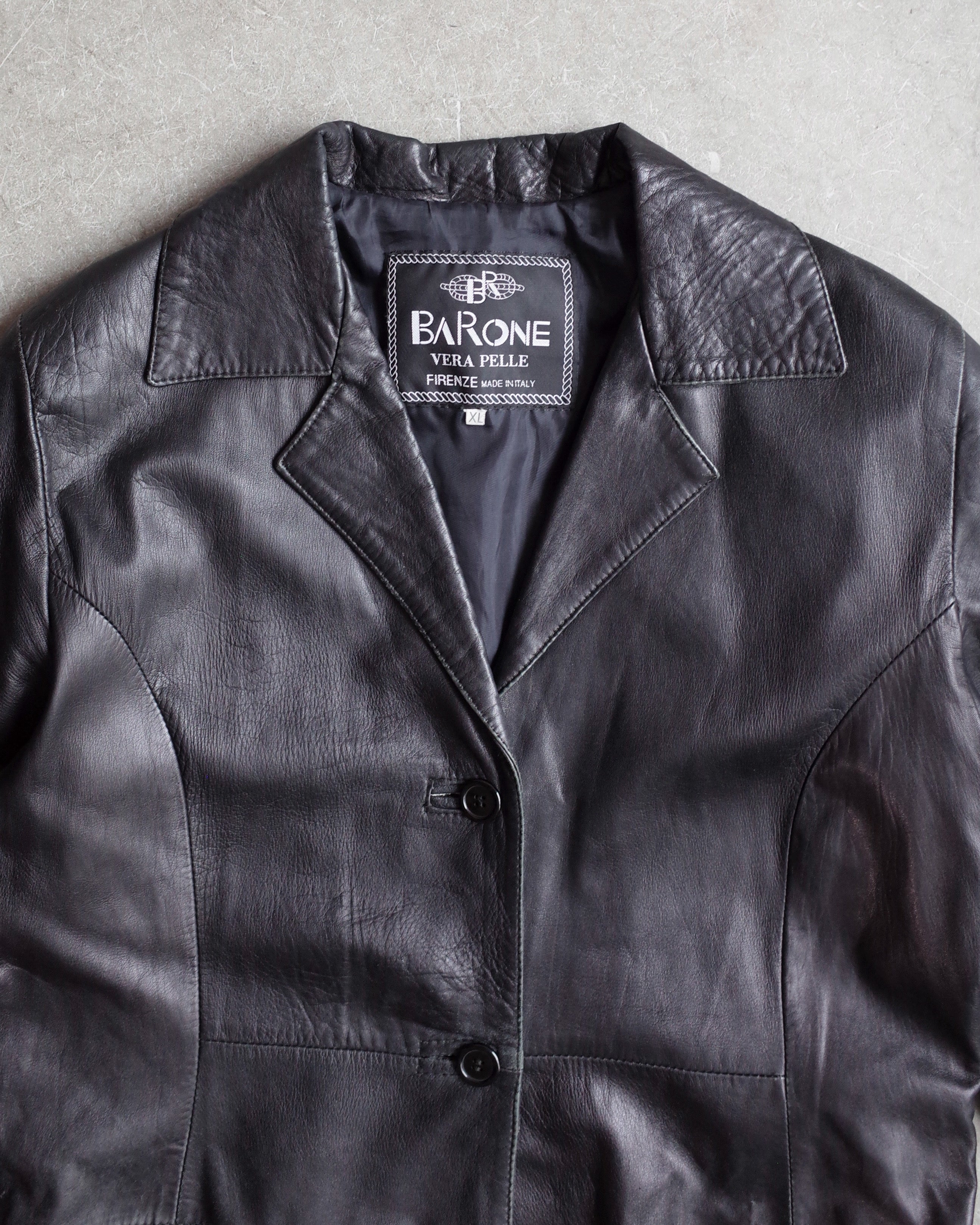 Used / LEATHER JACKET