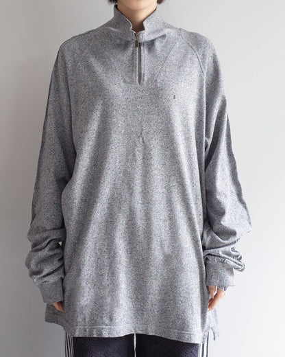 Used / Champion HALFZIP SWEAT SHIRT