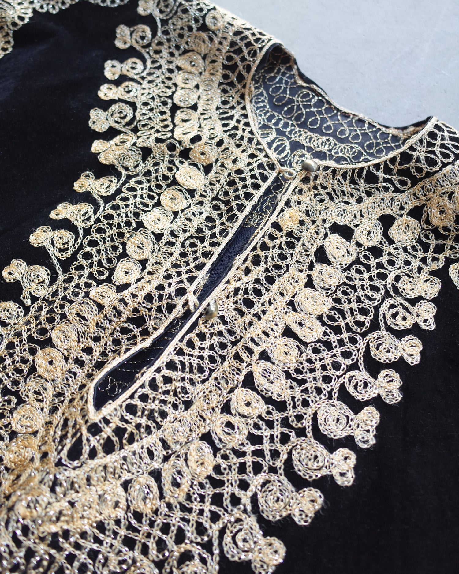 Used / CAFTAN PONCHO