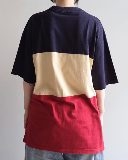 Used / PANEL BOARDER T-SHIRT