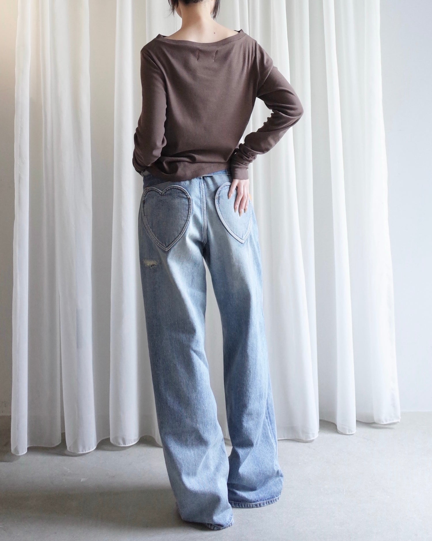 TOR別注 DRAPE LONG SLEEVE TEE