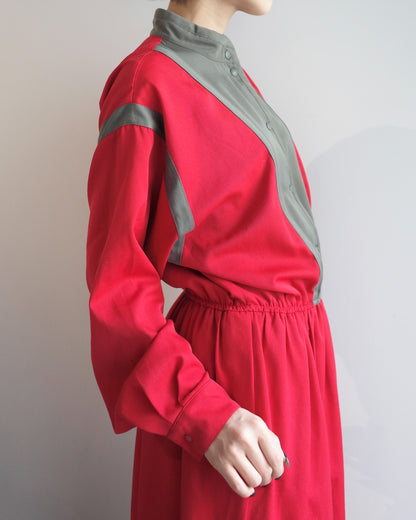 Used / TWO TONE ONE-PIECE