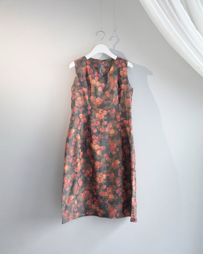 Used / HANDMADE SLEEVELES ONEPIECE