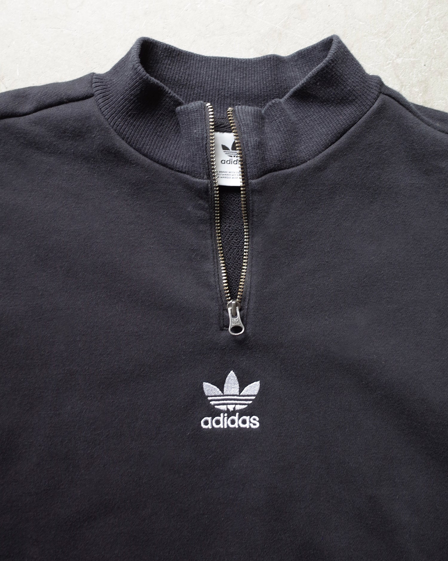 Used / adidas HALFZIP SWEAT SHIRT