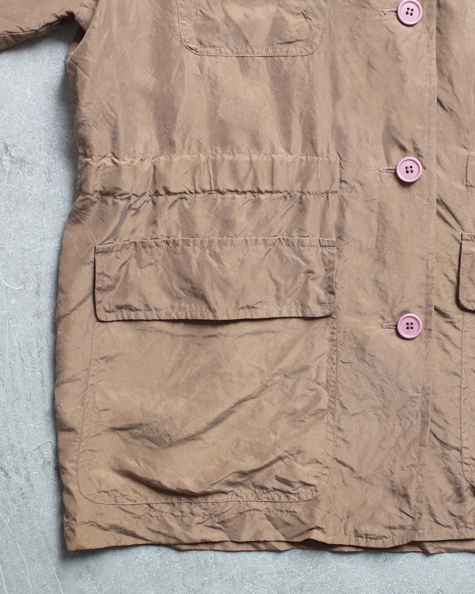 Used / SILK SHIRT JACKET