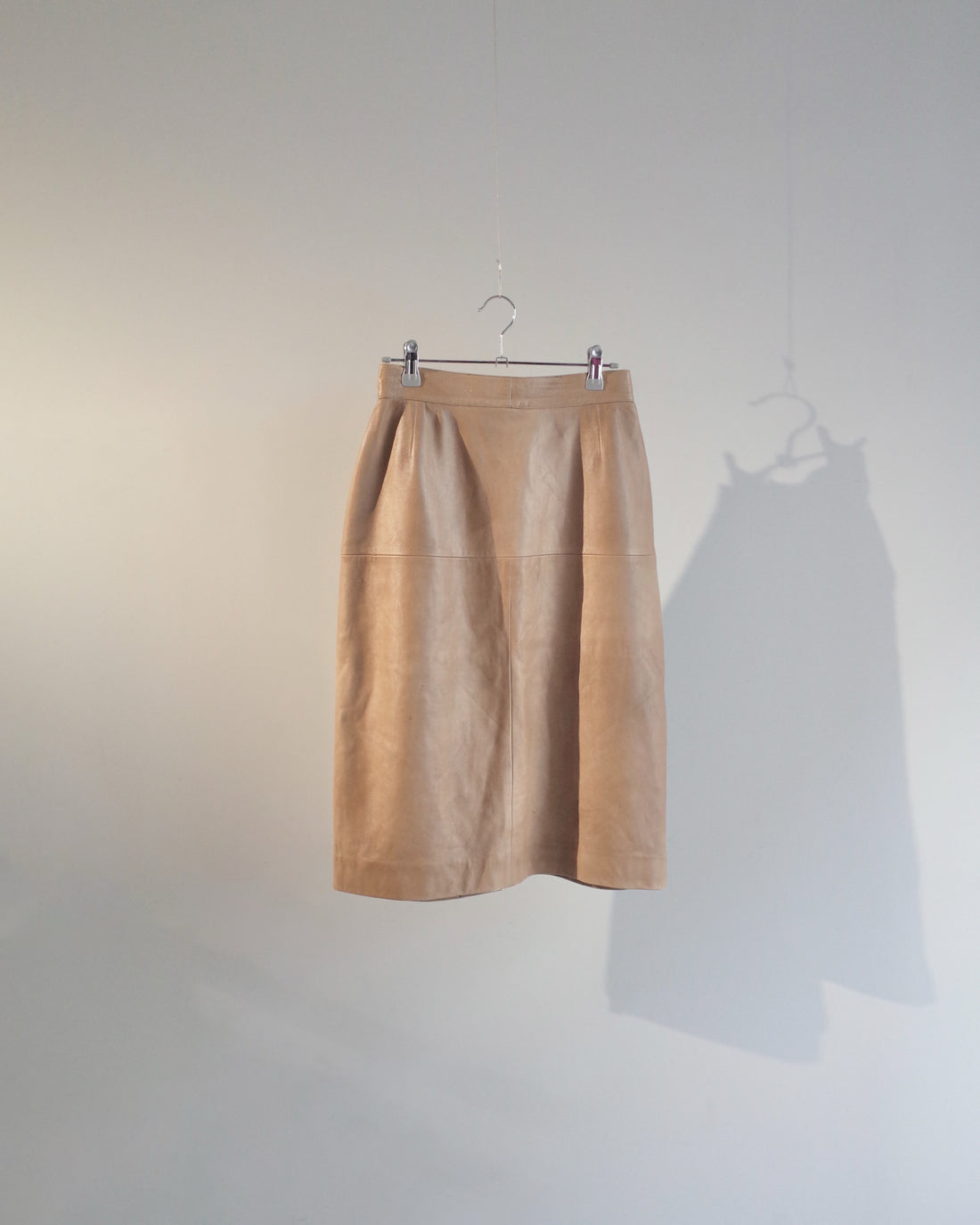 Used / LEATHER SKIRT