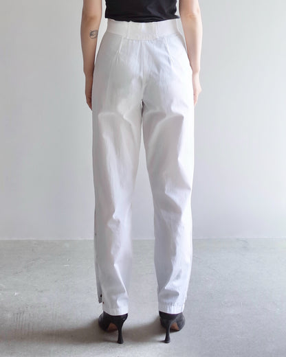 Used / SIDE SLIT TAPERED PANTS