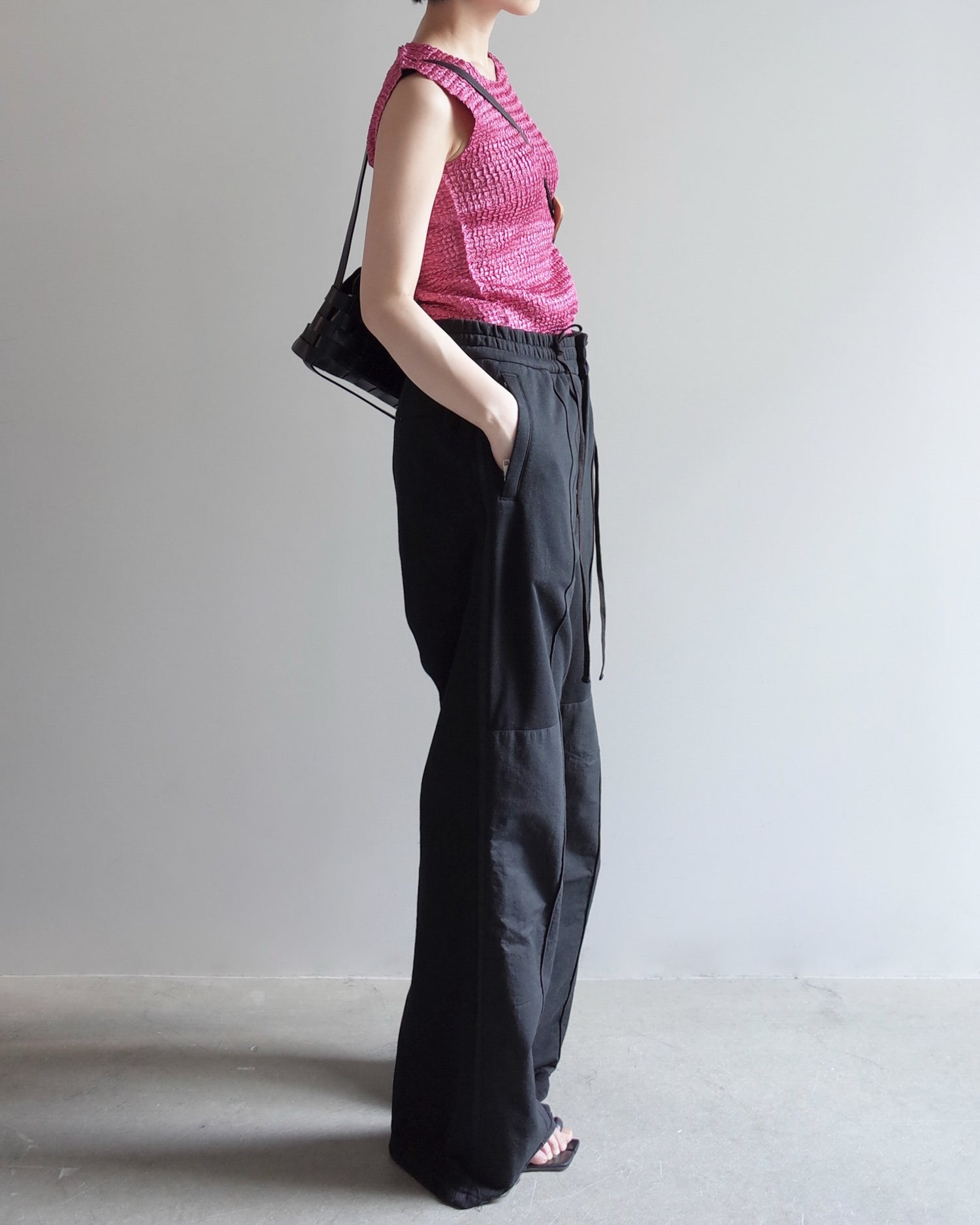 Used / PLEATS VEST