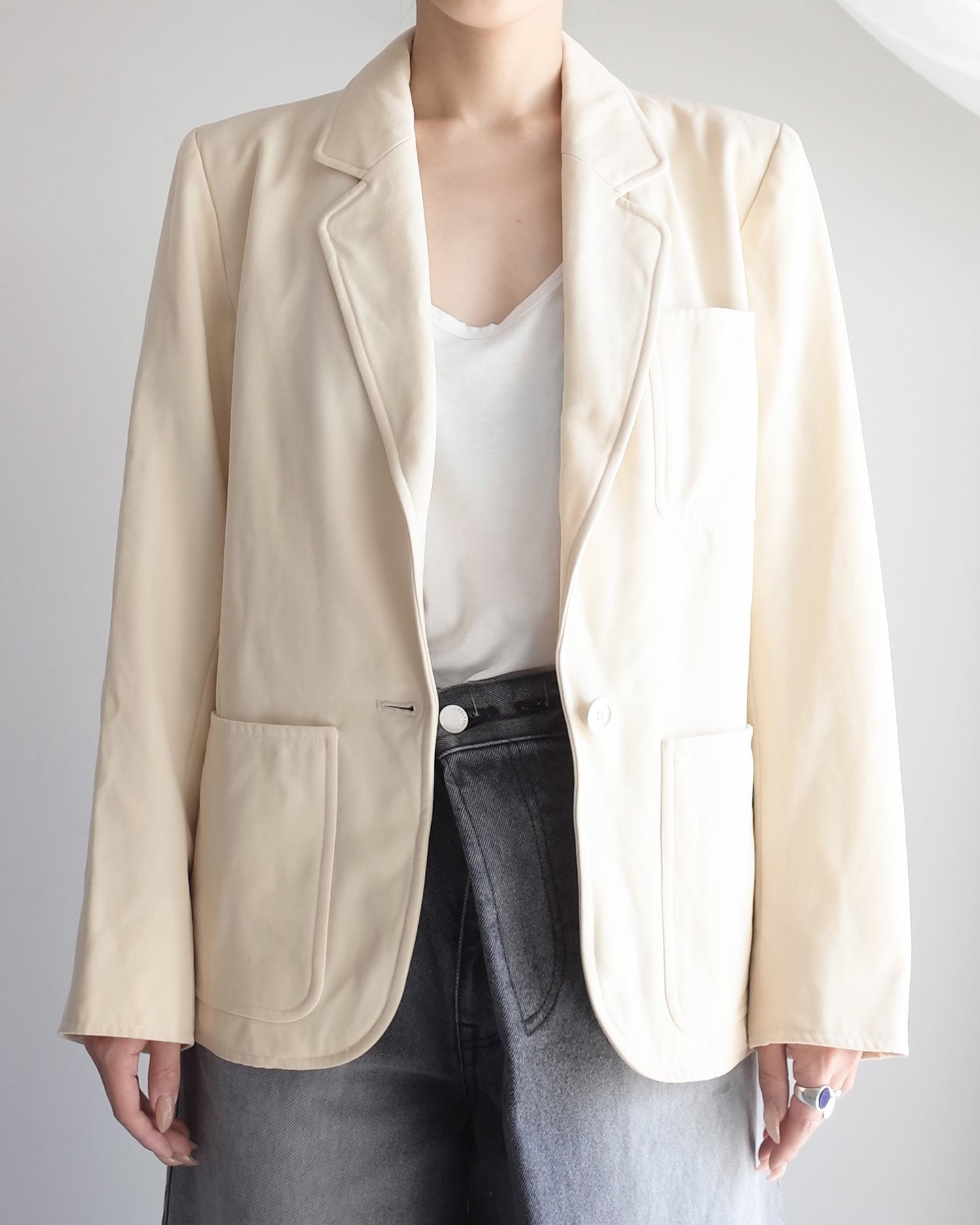 Used / 80s Yves Saint Laurent rive gauche JACKET