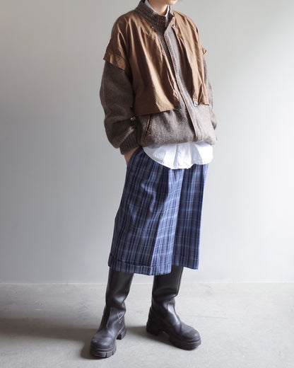 Used / ZIP UP KNIT JACKET