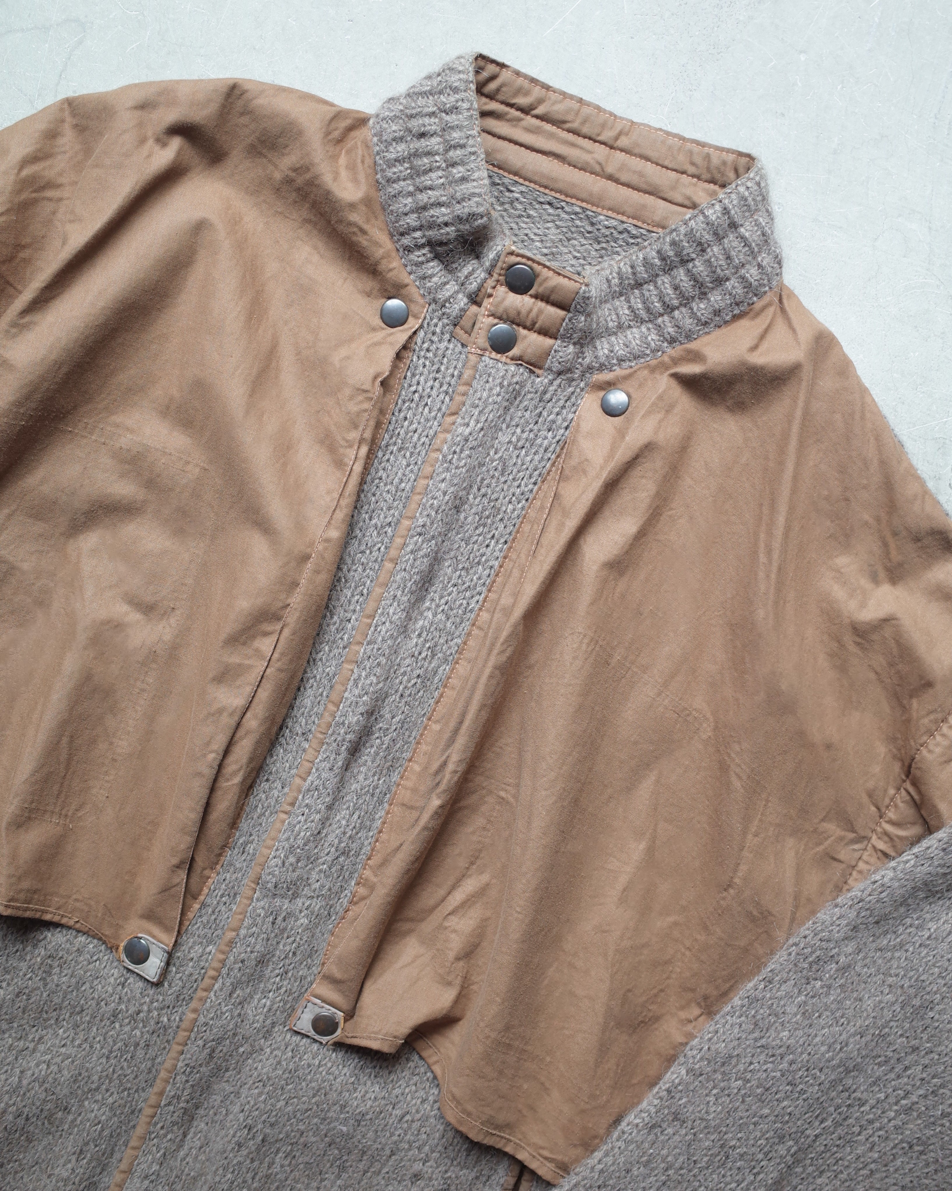 Used / ZIP UP KNIT JACKET