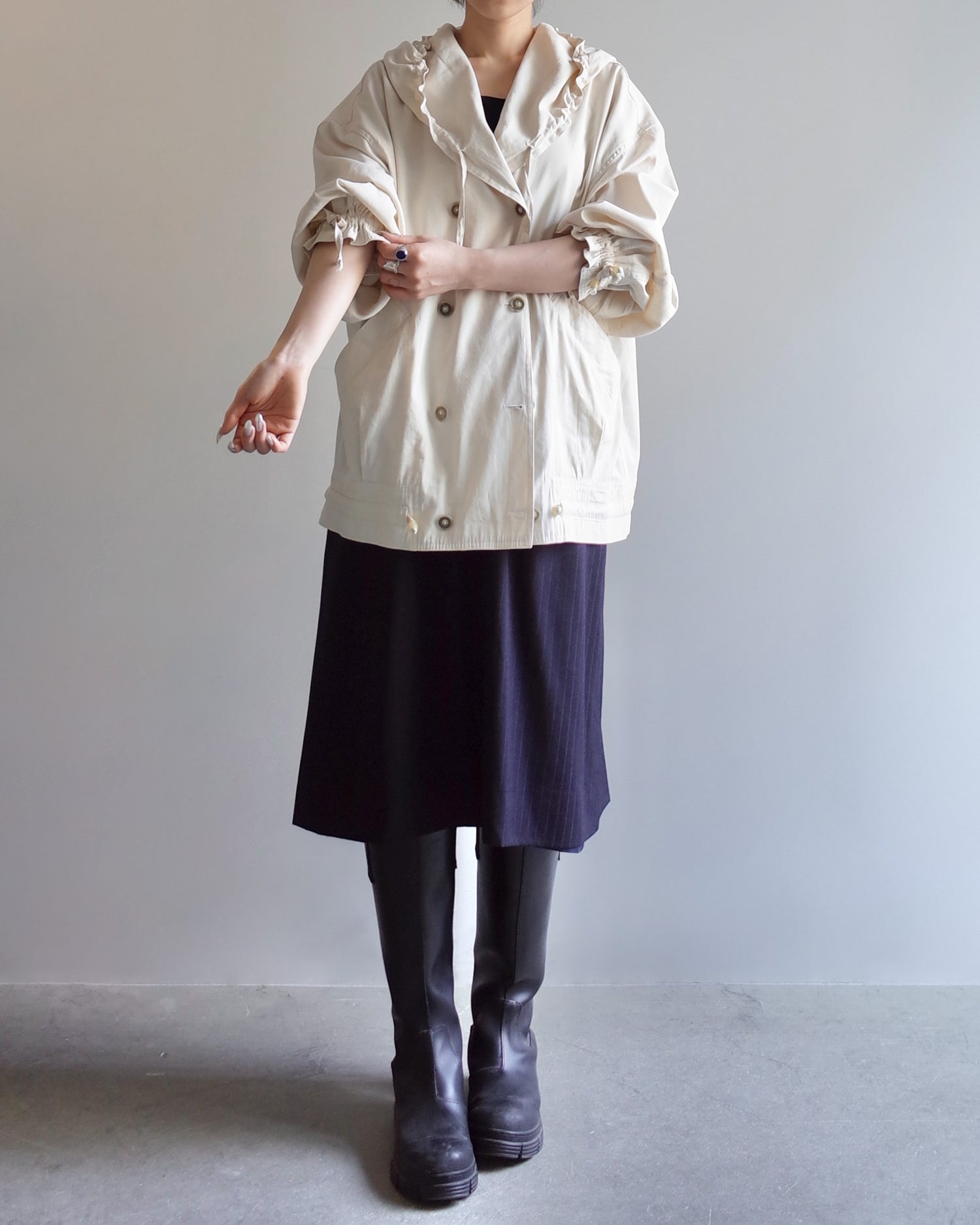 Used / DOUBLE BOTTAN SHORT JACKET