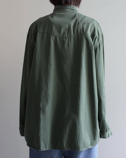 Used / EMBROIDERY COTTON SHIRT