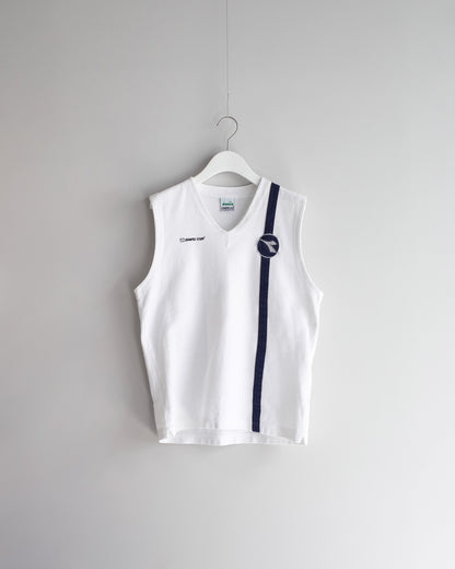 ★Used  / Diadora DAVIS CUP SLEEVELES TENNIS WEAR