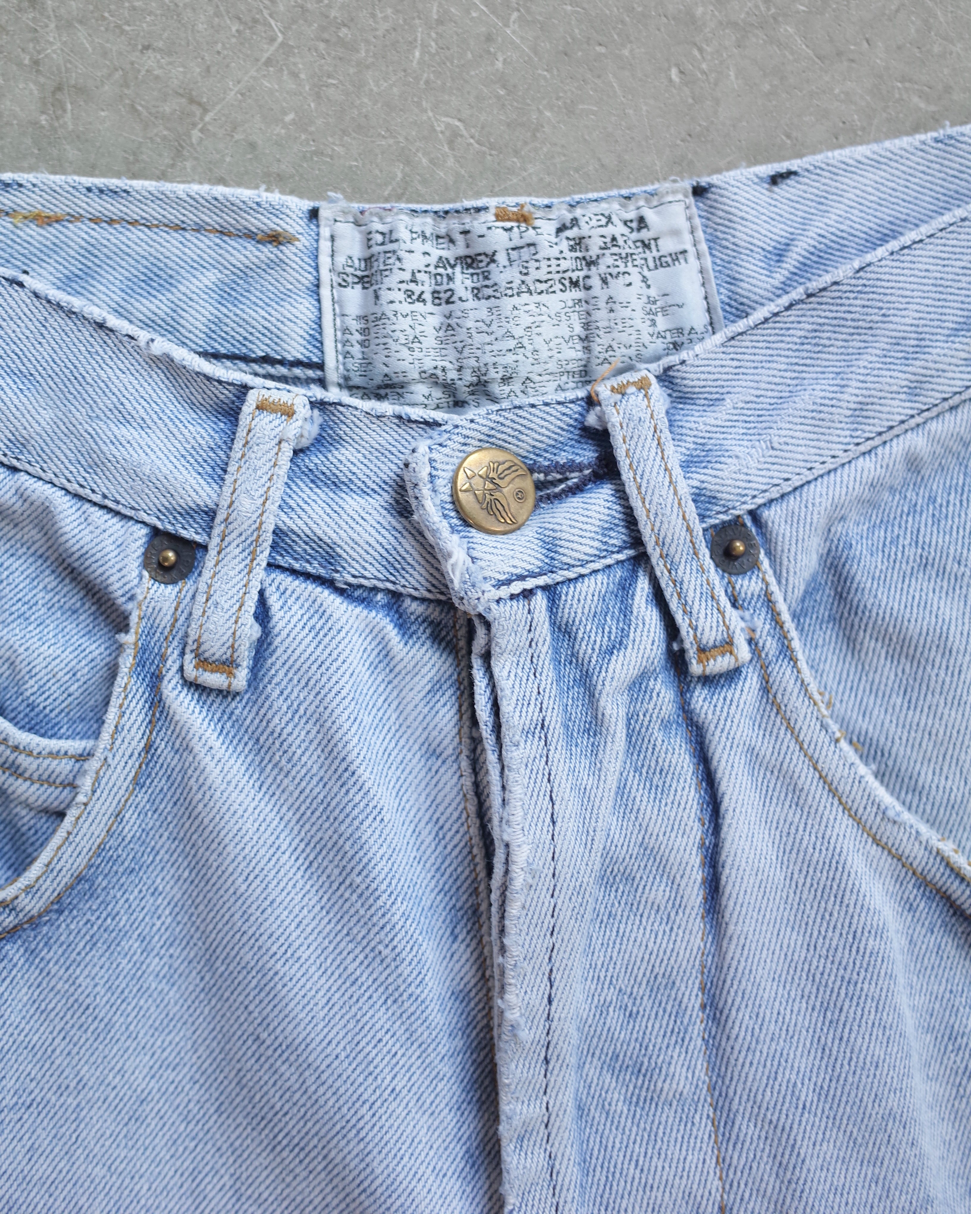 Used / AVIREX STRAIGHT DENIM