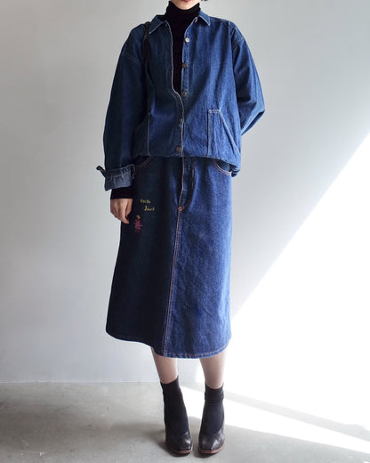 Used / KENZO DENIM SKIRT