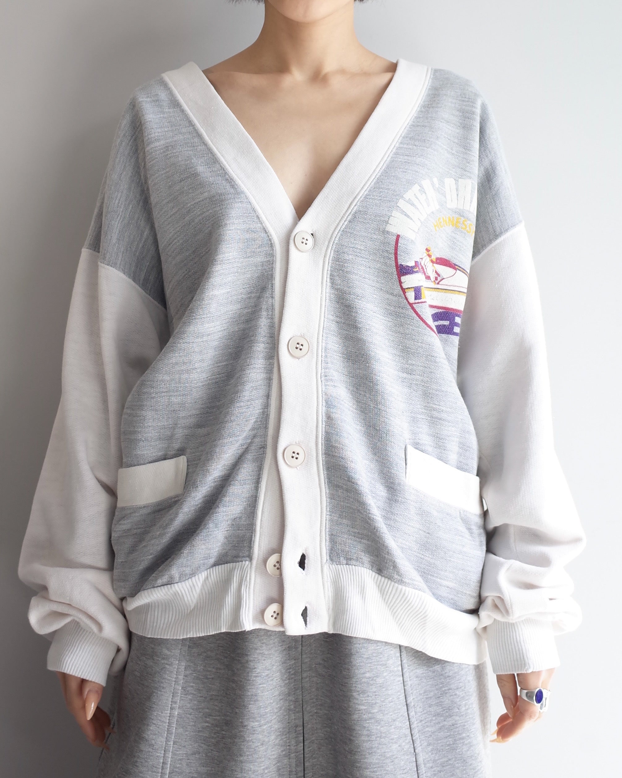Used / SWEAT CARDIGAN