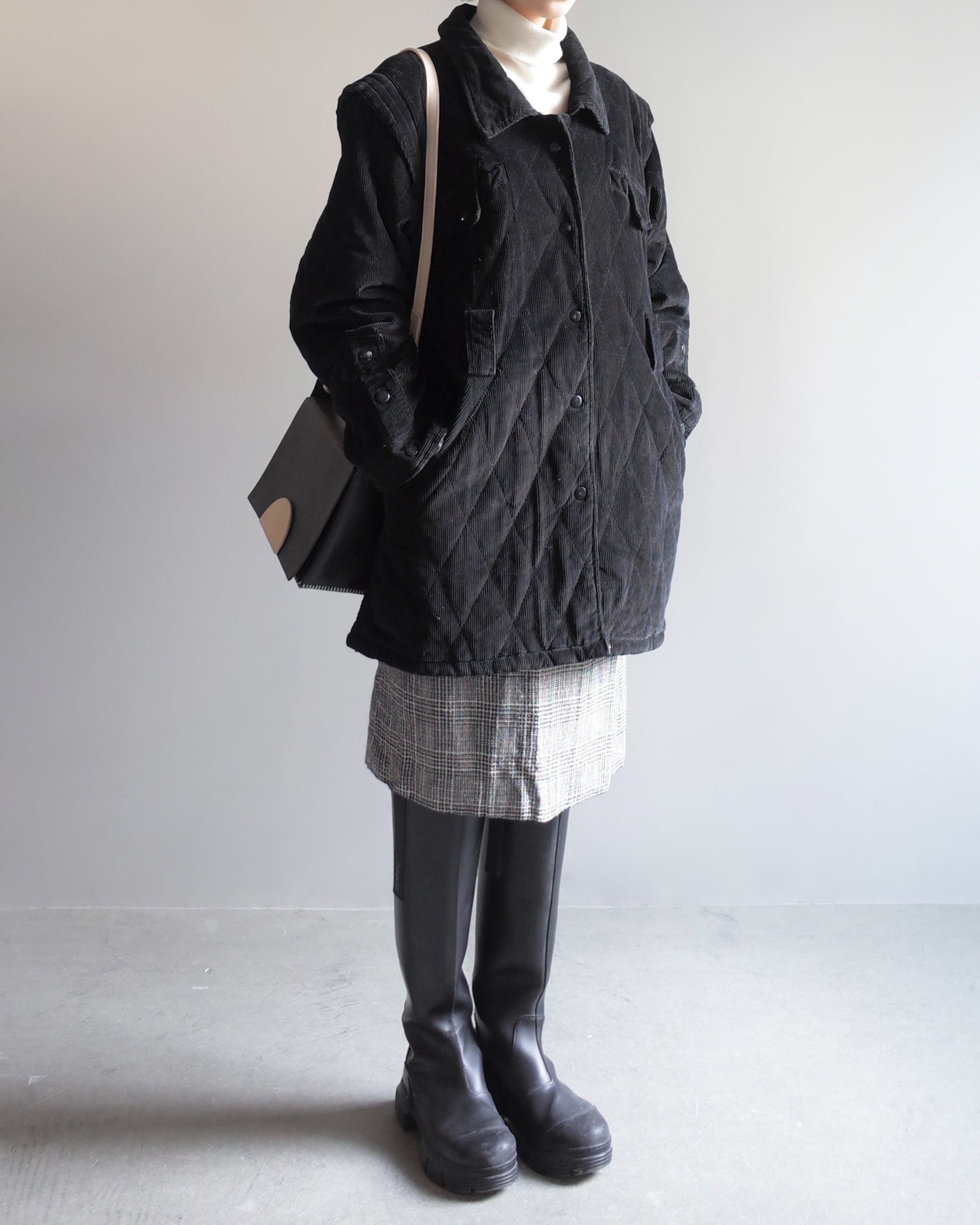 Used / CHECK SKIRT