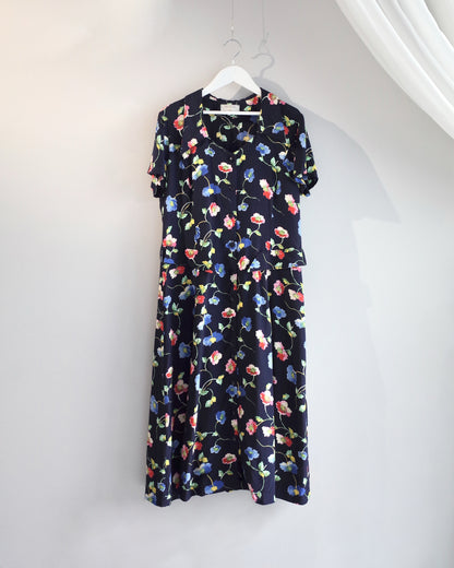 Used / FRONT BUTTON SHIRT ONEPIECE